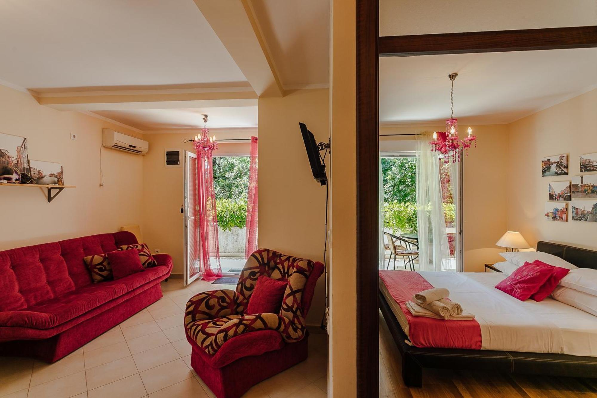 Poolside Apartments Miljan I Ranko ヘルツェグ・ノヴィ 部屋 写真
